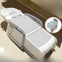 임산부 샴푸 의자 환자 머리감는 베드 노인 목욕, (고급) 핑크 모델