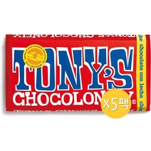 토니스 초코론리 밀크 초콜릿 180g x5개, 5개