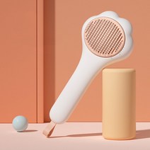 강아지 생활픽 펫브러쉬 푸들 고양이 말티즈 비숑 빗, 핑크