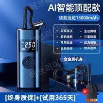 공기주입기 자동차 디지털 압력계 바람넣기 화물차, B. 무선 휴대용 15000mAh