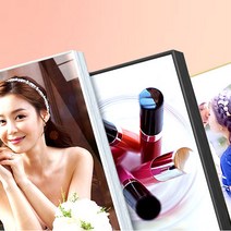 아크릴 슬림액자(소형~특대형) 내사진 인화+액자만들기, 실버, 23번)36x54인치(90.5x 137cm)