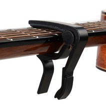 범용 카포 기타 액세서리 빠른 변경 클램프 키 알루미늄 합금 금속 어쿠스틱 클래식 부품, [05] Black