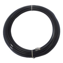 LS전선 Cat5e 옥외용 가공용 랜 케이블 UTP CAT.5E 랜선 철심내장 LAN선 블랙, 20m(반품절대불가), 1개