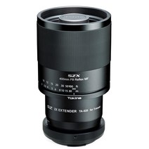 Tokina 망원 렌즈 미러 렌즈 SZX 400mm F8 Reflex MF & 2X EXTENDER KIT 니콘 F 마운트 매뉴얼 포커스 640548