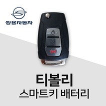 티볼리차키배터리 스마트키 건전지 밧데리 배터리 차키 약 베터리, 5개