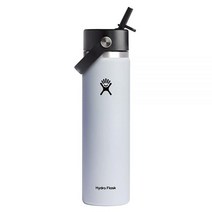 Hydro Flask 와이드 플렉스스트로 캡 메사 24온스, Straw Lid 32 Oz, White