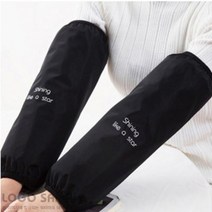 남여공용 방수코팅 밴딩 팔토시 작업실 공예 도배 화가 미술학원 인테리어 흰셔츠, DL 블랙