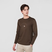 라푸마 남성 긴팔 티셔츠 맨투맨티 라운드 베이직 기모 심플 아웃도어 캐주얼 스포츠 LMTS1CL85