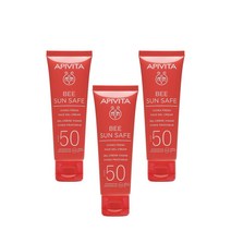 아피비타 페이스 젤 크림 SPF50 50ml Apivita Bee Sun Safe, 3팩