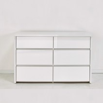 데코라인 비다르 3단 와이드 서랍장 1200, 오크투톤