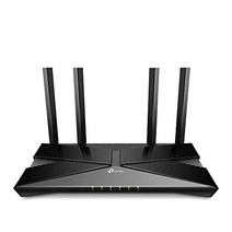TP-Link Archer AX53 Wi-Fi 6 WLAN 라우터(2402Mbit/s 5GHz 574Mbit/s 2.4GHz 4개의 기가비트 LAN 포트 WPA3 HomeCare Alexa Tether APP와 호환 가능) 블랙 -13461, AX6000 라우터