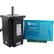 Leadshine 폐쇄 루프 스텝퍼 모터 드 키트 저렴 비 86HBM80-1000 + HBS86H NEMA34 86mm 3ph 30-100VDC, 한개옵션0