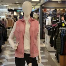 루이까스텔 여성 골프 허리 타공 후드 조끼 베스트 3LRJP402 핑크 루이 777