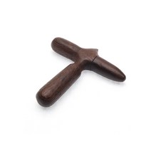 원목 지압봉 흑단목 망치 손바닥 발바닥 지압 안마, 1개