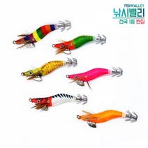 [비블랙] 인기컬러 에기 1.5호 1.8호 2.2호 수평 축광, 레드헤드