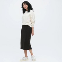 유니클로 데님 저지 네로우 롱 스커트(쇼트 73~77cm) 일본직수
