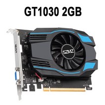 그래픽카드 SZMZ 비디오 GTX 960 1050 750 TI GT 1030 비디오 보드 2GB 4GB 128bit Gddr5 Nvidia Geforce 보드, GT1030 2GB