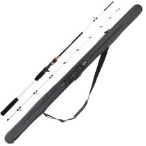 히트몬스터 카본브레인 루어 낚싯대 C662M + 로드케이스 세트, 블랙