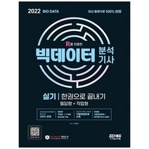 [시대고시기획] 2022 빅데이터분석기사 실기 한권으로 끝내기 필답형+작업형, 없음