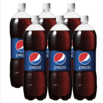 [본사발주] 펩시 - 콜라 페트 (업소용) 1.25L x 6개 (당일발주)