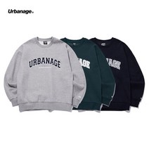 [어반에이지] 아치로고 오버 맨투맨