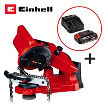 아인헬 충전 체인톱날 연마기 세트 GE-CS 18 Li-Solo + 2.5Ah 배터리 충전 키트 / 엔진톱날 기계톱날 전동 연삭기 연마도구 그라인더날(연마석) 포함 4499940, 충전 체인톱날 연마기 + 2.5Ah 충전 스타트키트