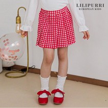 릴리푸리 럽미 치마바지 레드