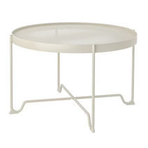 이케아 KROKHOLMEN 크록홀멘 야외커피테이블 베이지 73cm 503.927.41