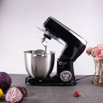 가정용 제빵 반죽기 다기능 전기 반죽 8L 대용량 스탠드 믹서 1500W 블렌더 6 단 속도 블랙 amp 레드 50Hz 60Hz 제빵기, 없음, Black+KR