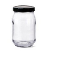 글라스락 580 높은형 유리병 블랙 500ml + 뚜껑 랜덤 발송, 3세트