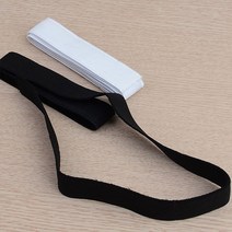 분리수거 정리 넓적 고무줄 동대문부자재 사무실용품 문구사이트 문구용품, 검정