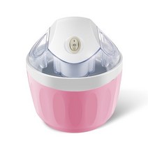 아이스크림머신 가정용소프트아이스크림기계 익스프레스 소프트 스크림 메이커 자동 셔벗 생산, 분홍색, 220-240v, 에게