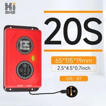 밸런스보드 HIBMS 스마트 액티브 밸런서 bms Lifepo4 이퀄라이저 4s Balanceador de Bateria 24v 로드 밸런스 보드 블루투스 1A 전류, [19] 20S Smart Active