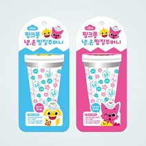 핑크퐁 냉온찜질주머니 (아기상어)블루, 1개