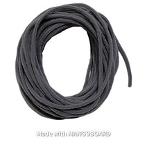 마스크끈 고무줄 10마 컬러 블랙 화이트 4mm 국내 공장 자체생산 대량구매, 1개, 그레이 4mm 10마