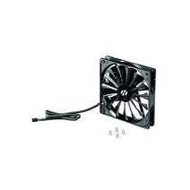 b-Shark 120mm 블랙 팬과 15개의 블레이드로 저소음 레벨에서 극한의 공기 흐름을 위한 설계.