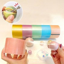 유니커블 대왕 펄 반짝이 컬러 대형 테이프 끈끈이 공 찐득 볼 만들기 집콕 놀이 스트레스해소 블링 돌돌이 말랑이 장난감, 펄컬러 7.2cm sc488-2