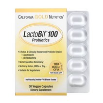 California Gold Nutrition (해외) 캘리포니아 골드 락토비프 1000억 유산균 30캡슐 정품, 2팩, 2개묶음(5%할인)