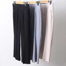 강물처럼 빅사이즈사랑해요 D367L104 컬러밴딩부츠컷팬츠 MD (6944899)