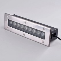 마이너스접지 IP 직사각형 LED 지상 빛 옥외지면 W w 야드 벽 세탁기 V 계단은 지하 램프 묻혔다, [06] K Cool white, [07] w