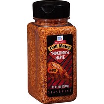 맥코믹 시즈닝 그릴 메이트 스모크하우스 메이플 양념 439g, 99g (1팩)
