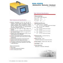 NHA-406EN 자동차 배기 가스 분석기 HC CO, 03 220V Without Printer