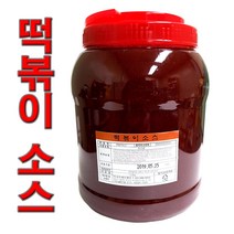 신우 떡볶이소스 3.5kg 떡볶이고추장 양념장, 1통