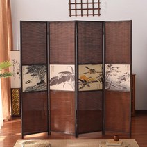 간살 파티션 중문 간살문 가림막 대나무 소나무 도어 아파트 분리 공간 현관 가벽 ㄱ자, 패턴 11, 180x50CM