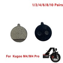 전기자전거 전기자전거렌탈 1/2/4/6/8/10 쌍 사이클링 유기 수지 디스크 브레이크 패드 KUGOO M4 PRO 전기, 03 4pair resin, 한개옵션1