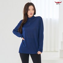 이너핏웨어 BFL 여성 등산 낚시 필라테스 요가 운동 스포츠 이너티 집업 긴팔티 S23ZTS-506W 1+1 2매