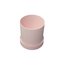 코리아꽃자재 네이처포트볼수반 5개 (받침포함 분리됨), 핑크