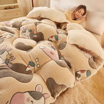 QINGHAIZHEN 겨울용 가벼운 양털극세사 이블 _q30, q30-13