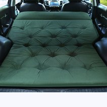 QKRC 자충식 차박매트 차캠핑 차량 평탄화 자동차 매트, B상품(벨벳-그린)