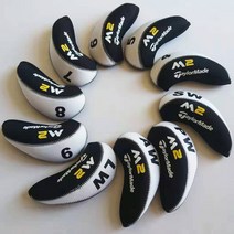 골프 아이언 10종세트 커버 M4 M2 M6 아이언 클럽 헤드커버, 10종, 레드